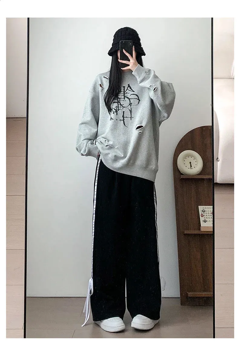 Pantaloni A Vita Alta Y2K In Velluto A Coste Per Donna – Gamba Larga E Morbida, Colore Rosa, Taglie S/M/L, Stile Casual Streetwear