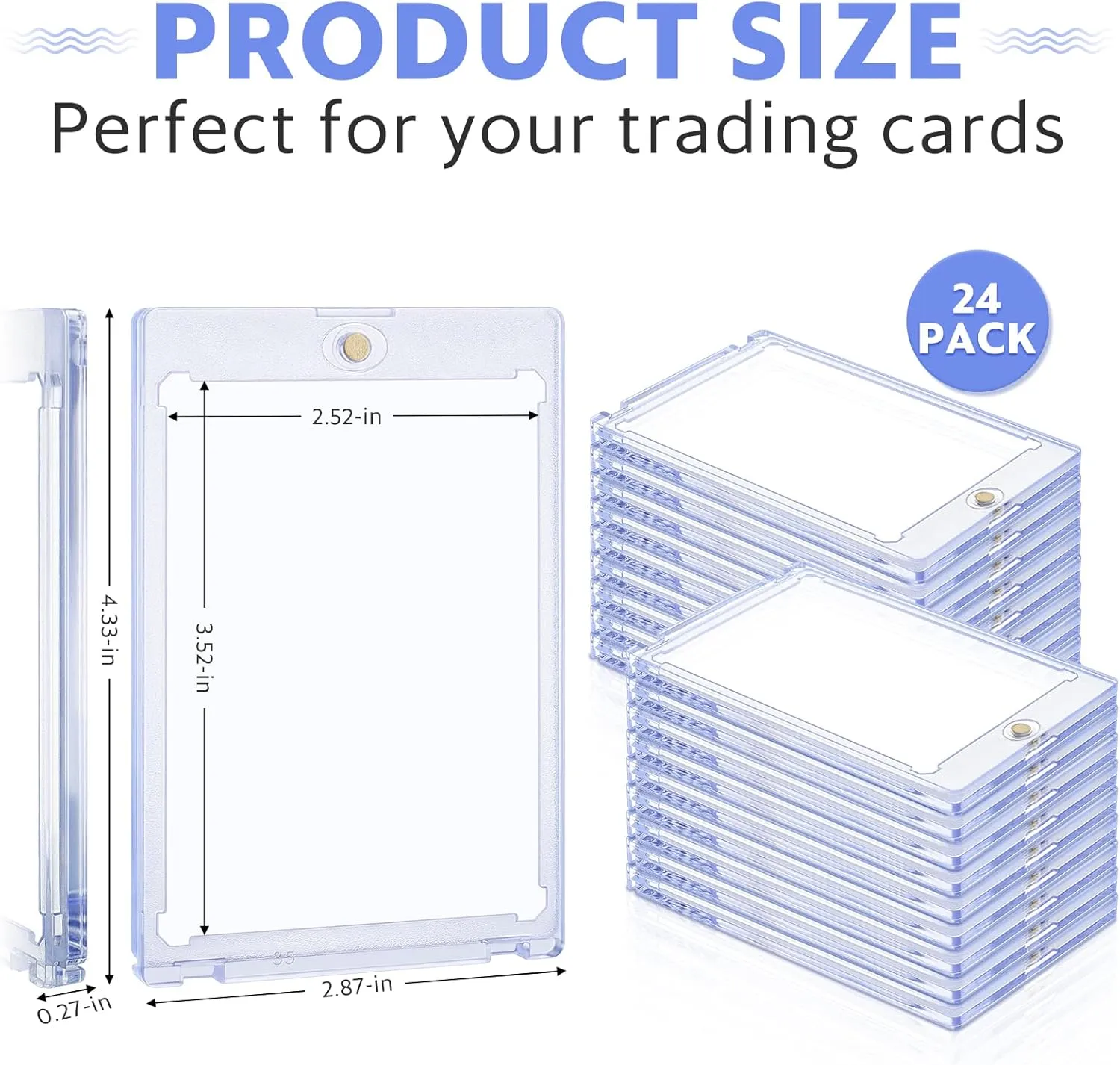 uv card sleeves Amazon.com: 30-Pack Slim Card Holders main image 0