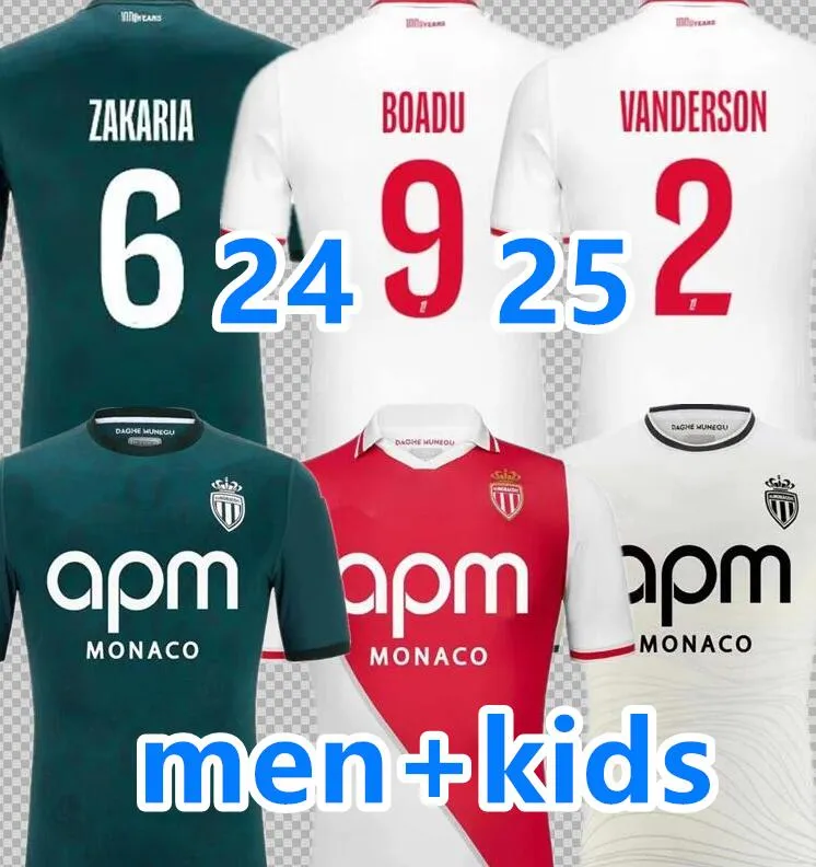Maillot Extérieur AS Monaco 23-24 – Ben Yedder #10, Kappa, Taille L, Player Issued