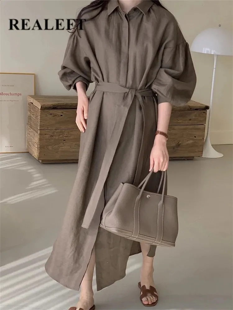 chinese dress ladies Button Down Shirt Dress