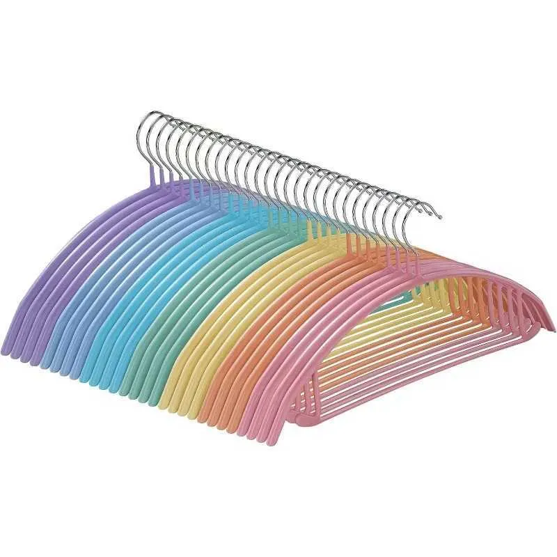 Closet Clothes Hanger Set: No Shoulder Bump Wide Coat Hangers For