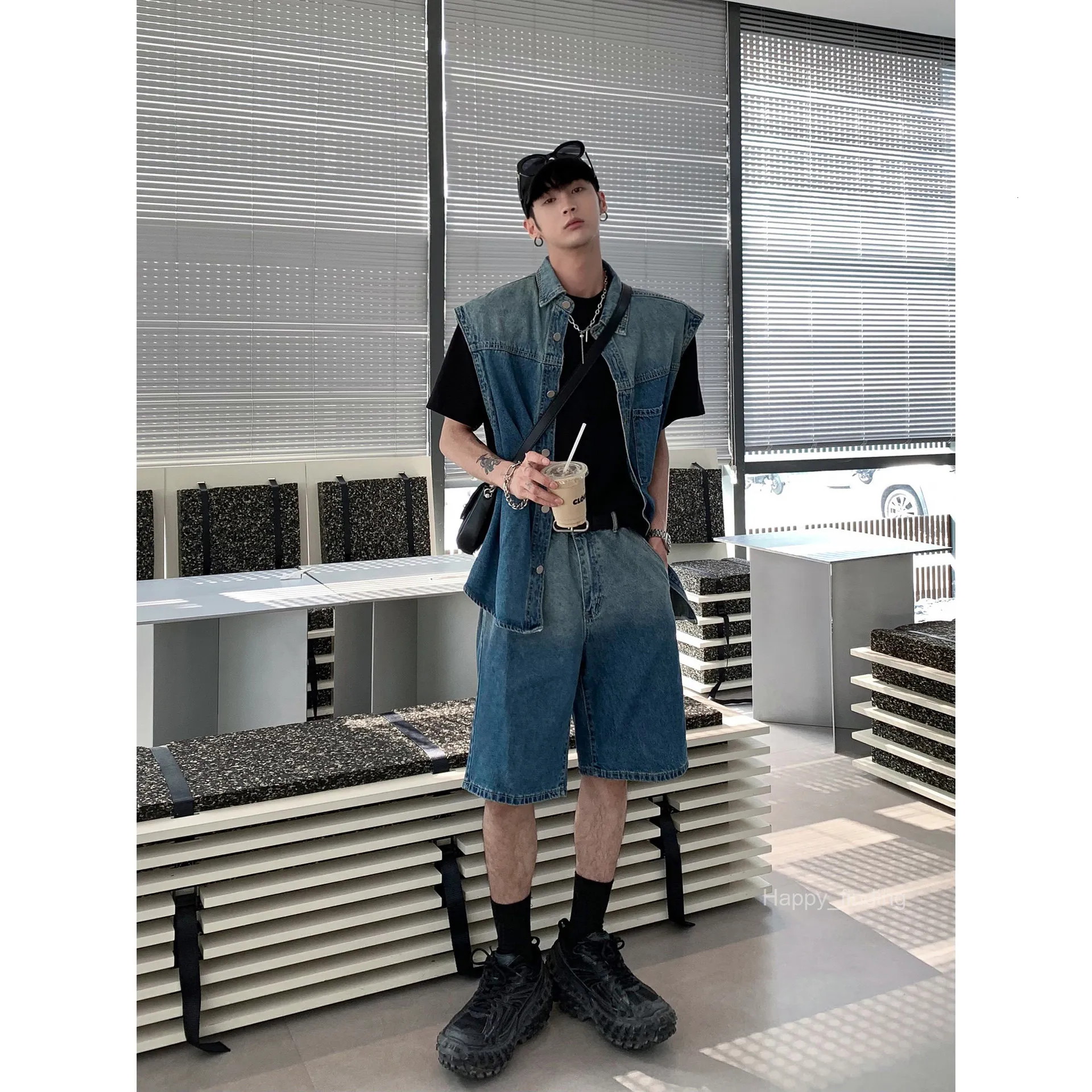 Denim Vest Men's Outfit With Vest Save Big On Bulk Denim