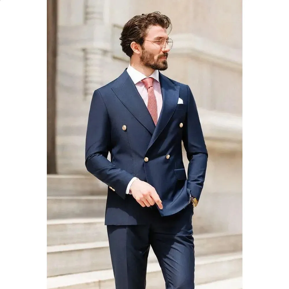 Blue Suit Jacket Casual Suit Looks Navy Blue Blazer Casual Slim