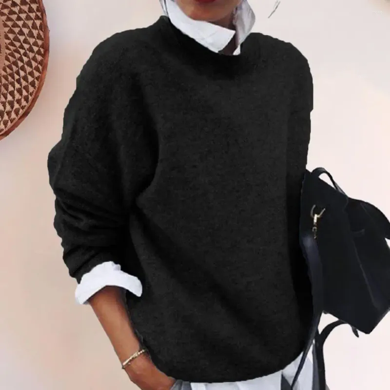 New High Collar Thick Solid Color Pullover Sweater New High Collar Thick Solid Color Pullover Sweater