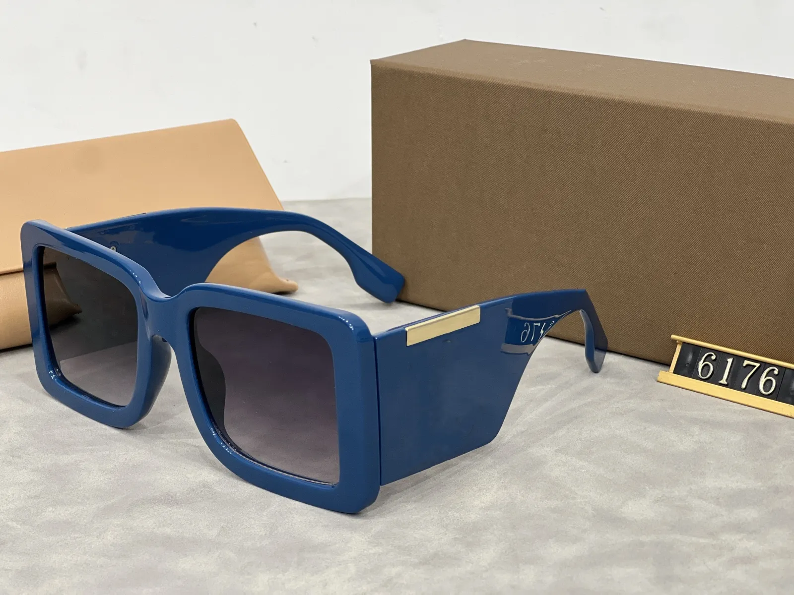 Oversized Square Polarized Shield Sunglasses UV400 Protection Dollger Oversized Shield Sunglasses for Men Women, Trendy  main image 2