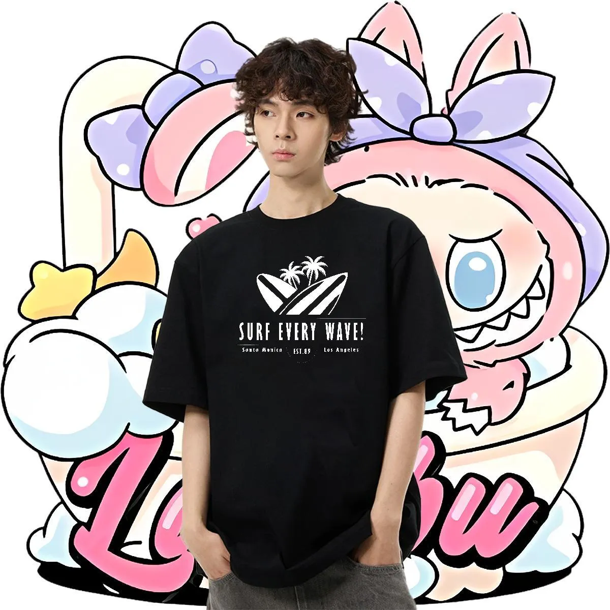 Camisetas De Hip Hop Para Hombres: 100% Algodón, 230 G, Impresión