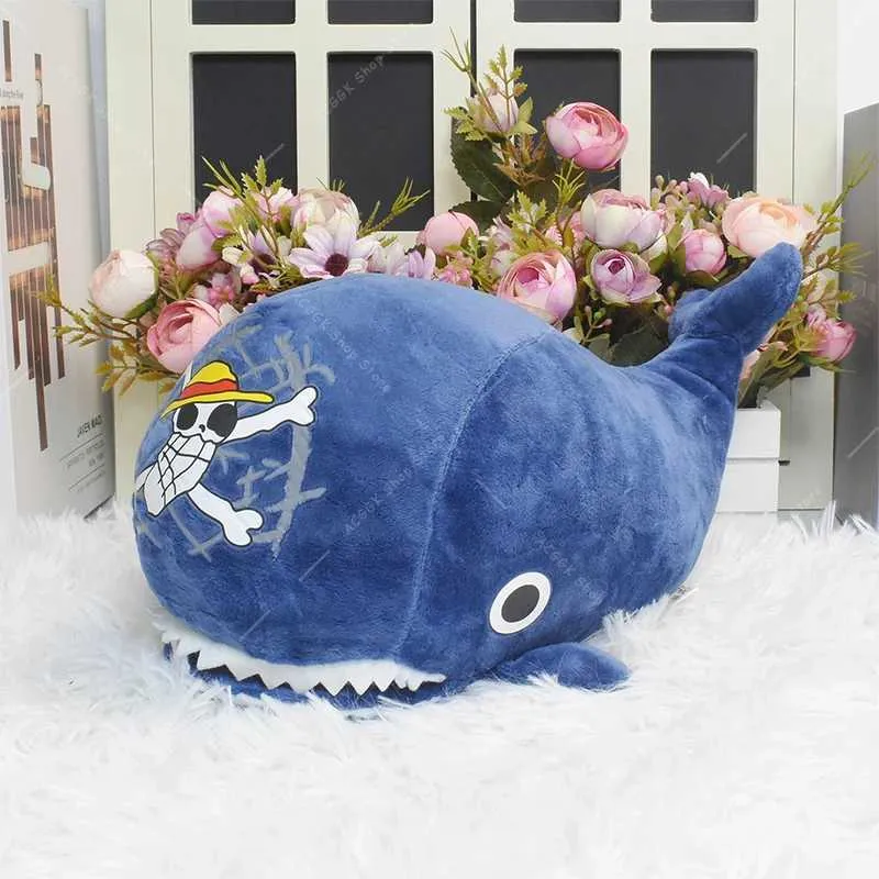 Laboon plush doll 6 in to 10 in straw hat pirate logo whale island