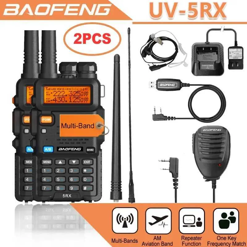 Baofeng 5RX walkie talkie walkie Air Band - Wireless Copy Frequency ...