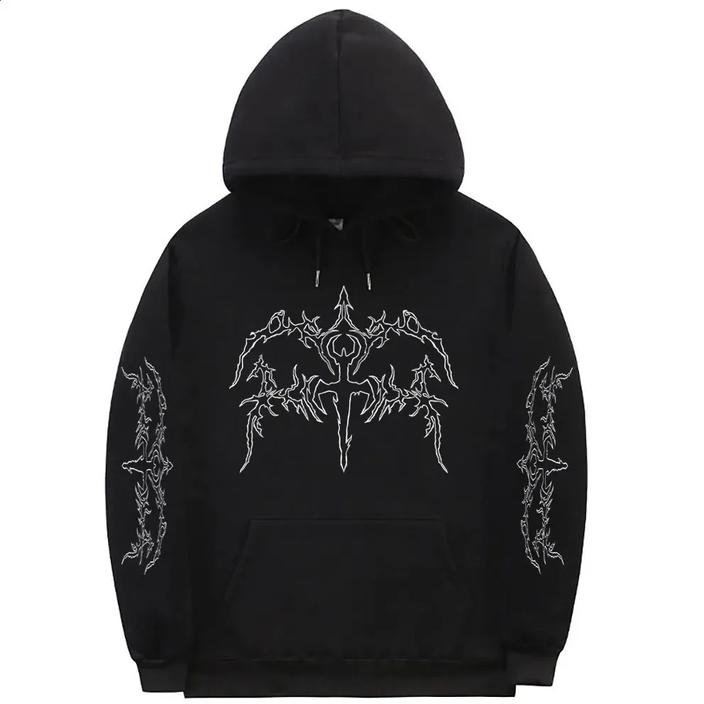Rapper Yeat 2093 Album Graphic Hoodie Vintage Hip Hop Fashion Black Graphic Sweatshirt For Men And Women With Gothic Rock Oversized Pullover 240821 From Pong02 Vendor 12.84 DHgate.Com