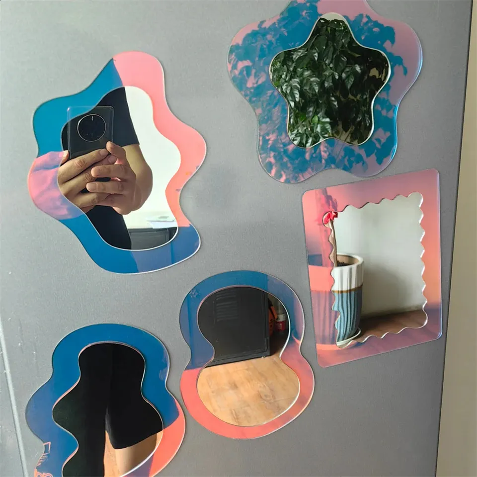 Irregular Magnetic Mirror for Locker, Fridge, or Bathroom - Perfect for  Girls, Teens - Shop Now! from Dhgate Mirrors - price 25.08, image size:960x960