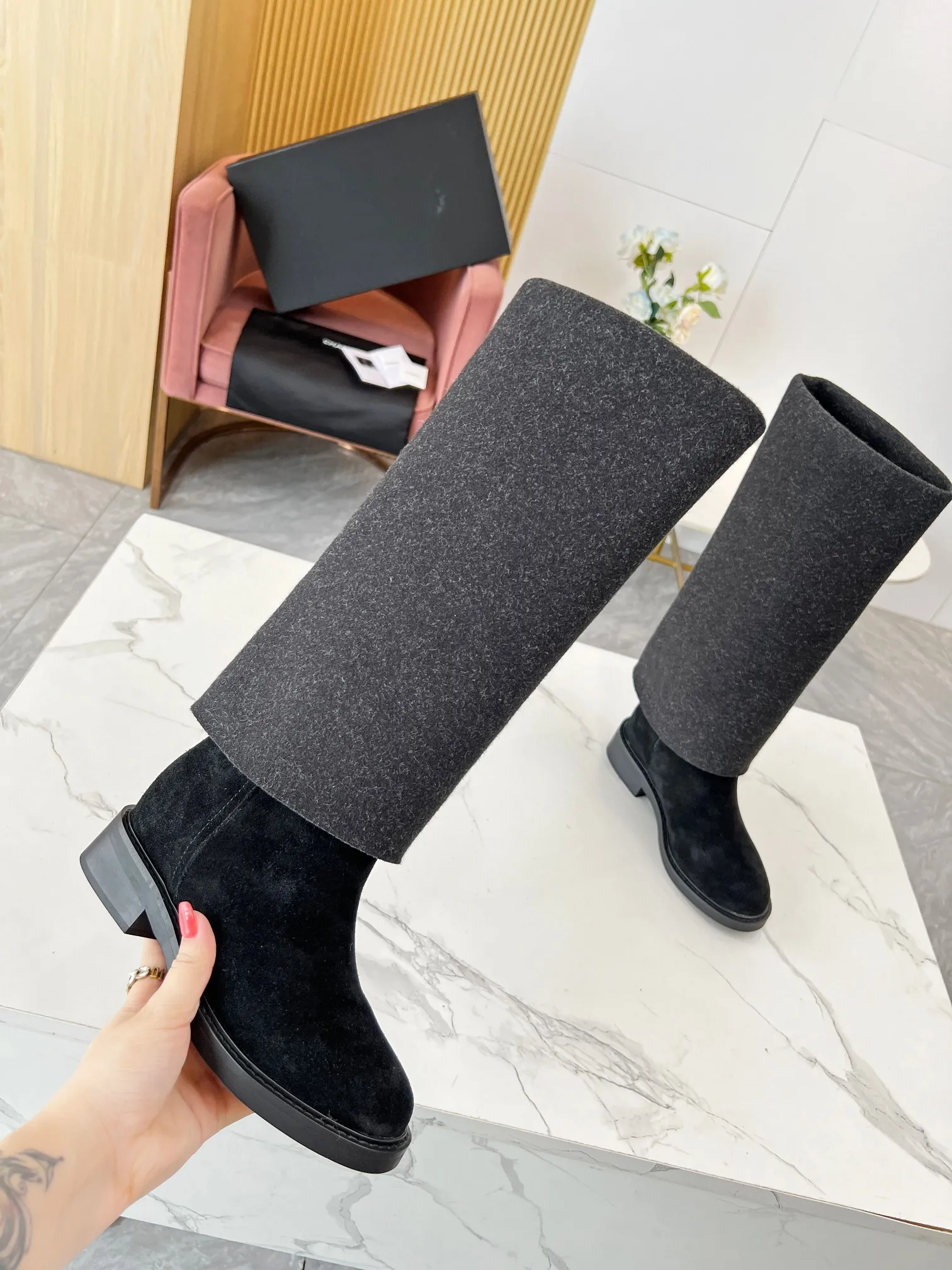 Soft leather thigh high boots new arrivals