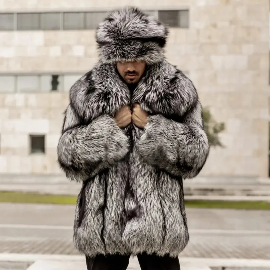 Save Big on Bulk Mens Fox Fur Coats Mens Real Fox Fur Coat: Long Winter  Jacket Luxury Fashion For Men Warm Stylish Best Deals on DHgate
