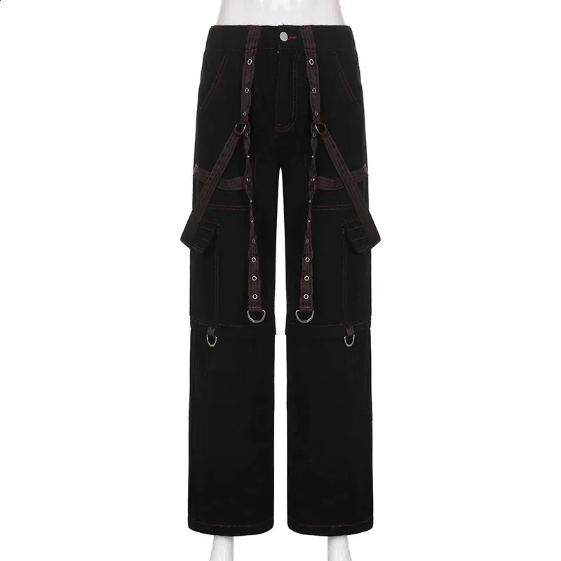 Niepce Inc Black Streetwear Men's Techwear Pants - Walmart.com