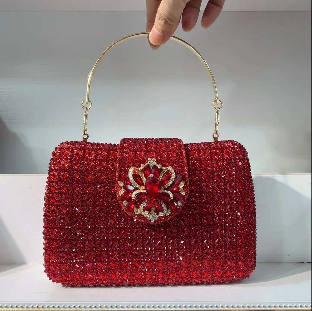 XIYUAN Sparkling Diamond Evening Diamante Bag For Women