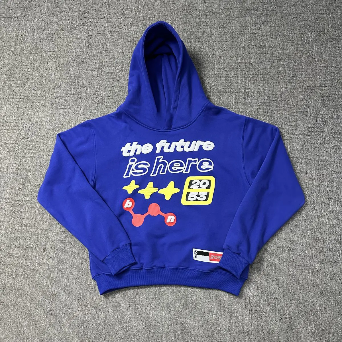 Designer Printed Y2K Hoodie With 3D Foam Graffiti Letter For