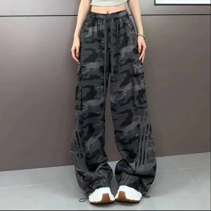 studs camouflage parachute pants Y2K 平成 studs camouflage parachute pants Y2K 平成