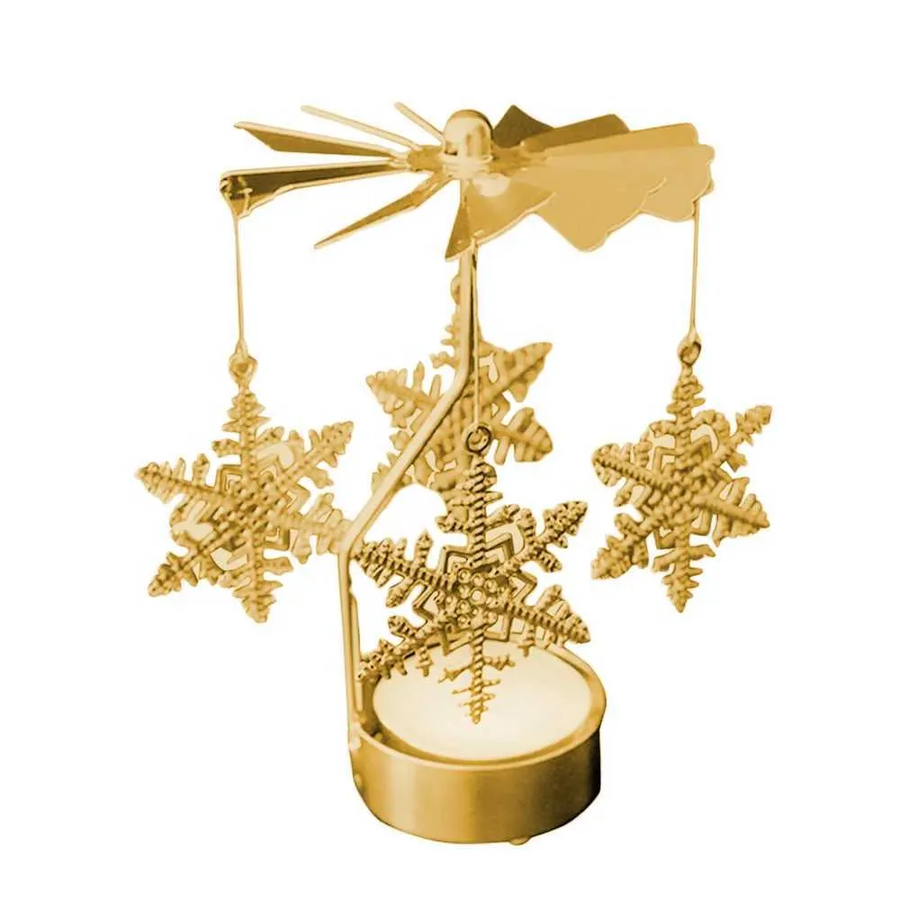 Rotating Carousel Candle Holder - Spinning Tea Light for Romantic ...