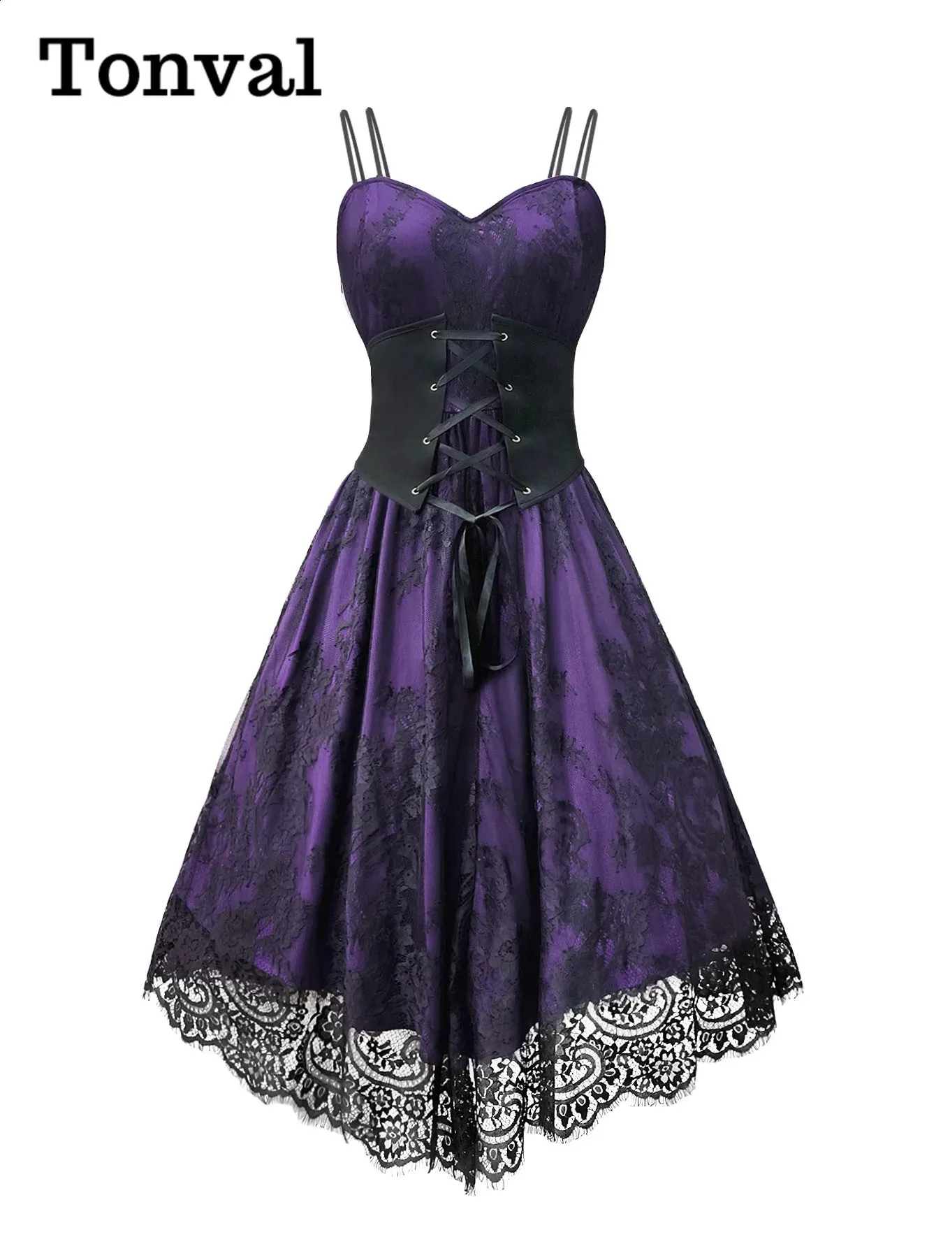 white christmas dresses Gothic Dress Velvet Corset and Skirt Set main image 0