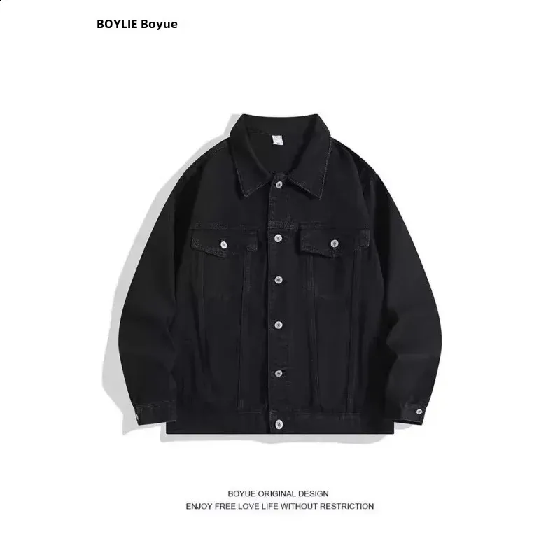 Vintage Denim Jacket For Men, Loose Fit, Trendy Style | DHgate