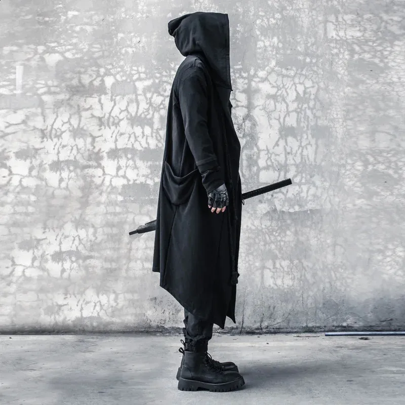 HKSH Men's Gothic Warrior windbreaker jacket Trench HKSH Men's Gothic Warrior windbreaker jacket Trench