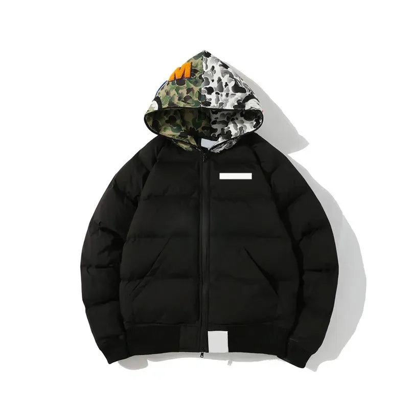 Designer Down Coat Jacket Casual Hip Hop Streetwear puffer jackets Fashion Black red blue gold Mens Womens Down Coats Premium Cotton wrap Zipper Size