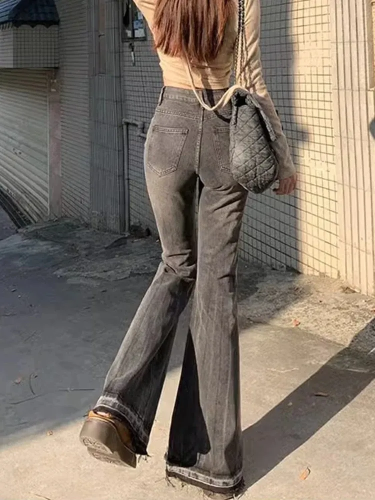 【新品未使用】SENEE high waist flare denim Judy Blue Dark Washed High Waist Flare Jeans with Front