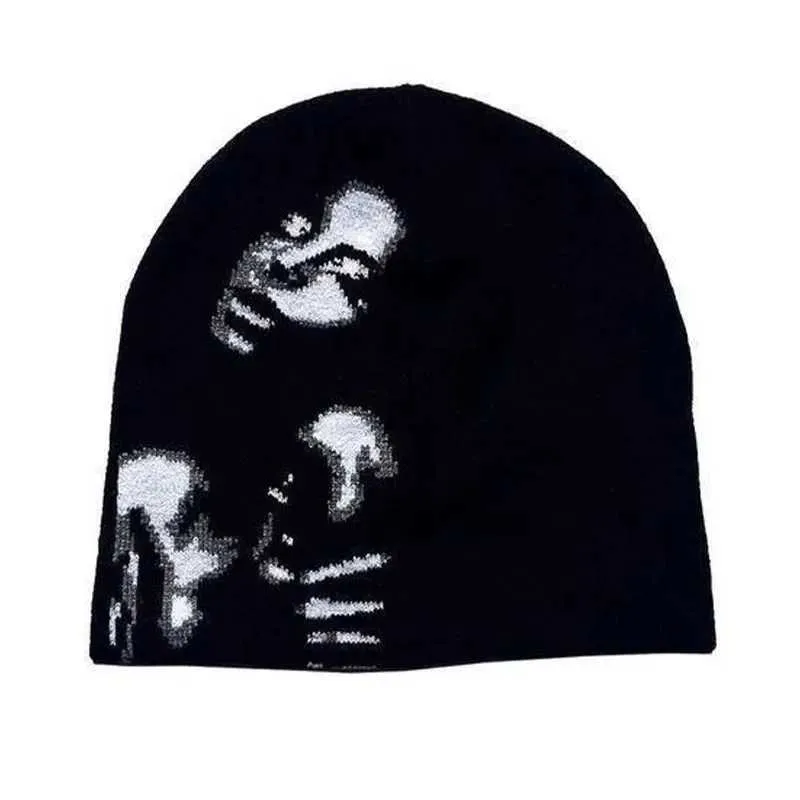 Beanie Unisex Y2K Con Lettere - Cappello A Maglia Elastico Per Donna E Uomo - Foto 10