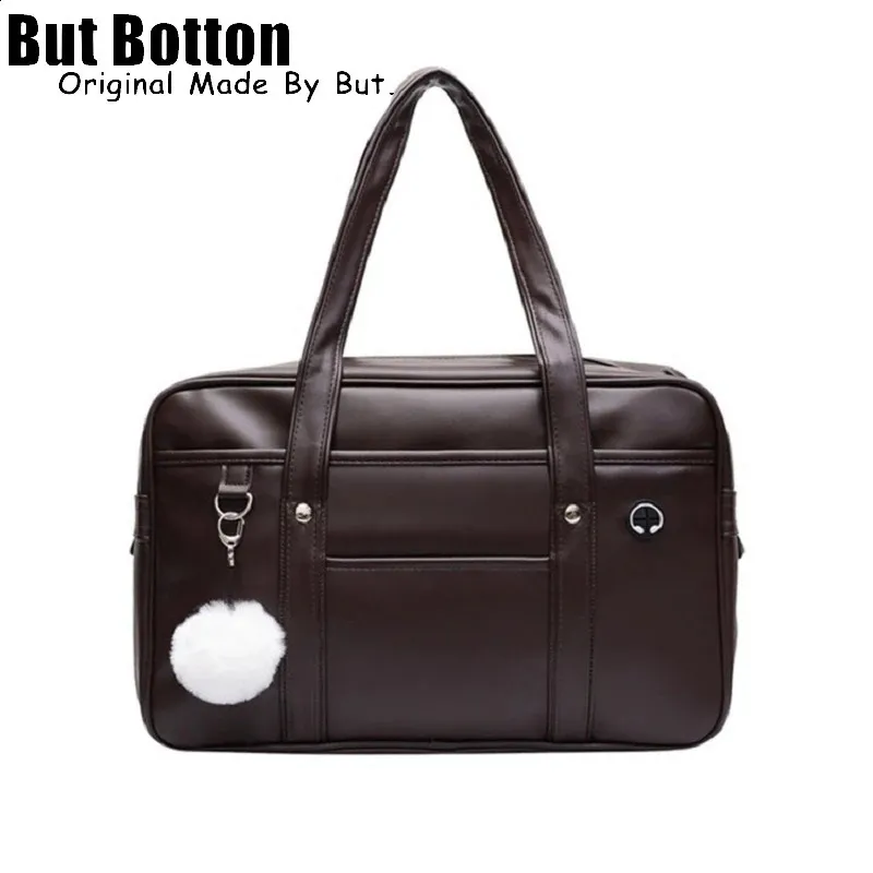 Brown Leather with Minimalist and Functionality