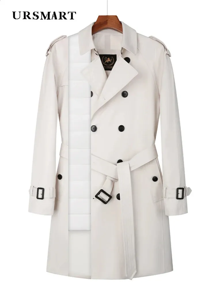 Goose down trench coat hot sale