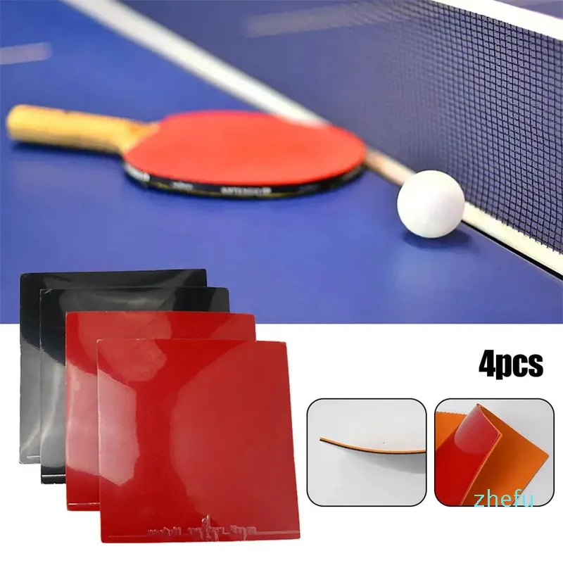 Unique Bargains Table Tennis Rubber Cleaner Ping-Pong Sponge Racket Red Black 2 Pack - View #8