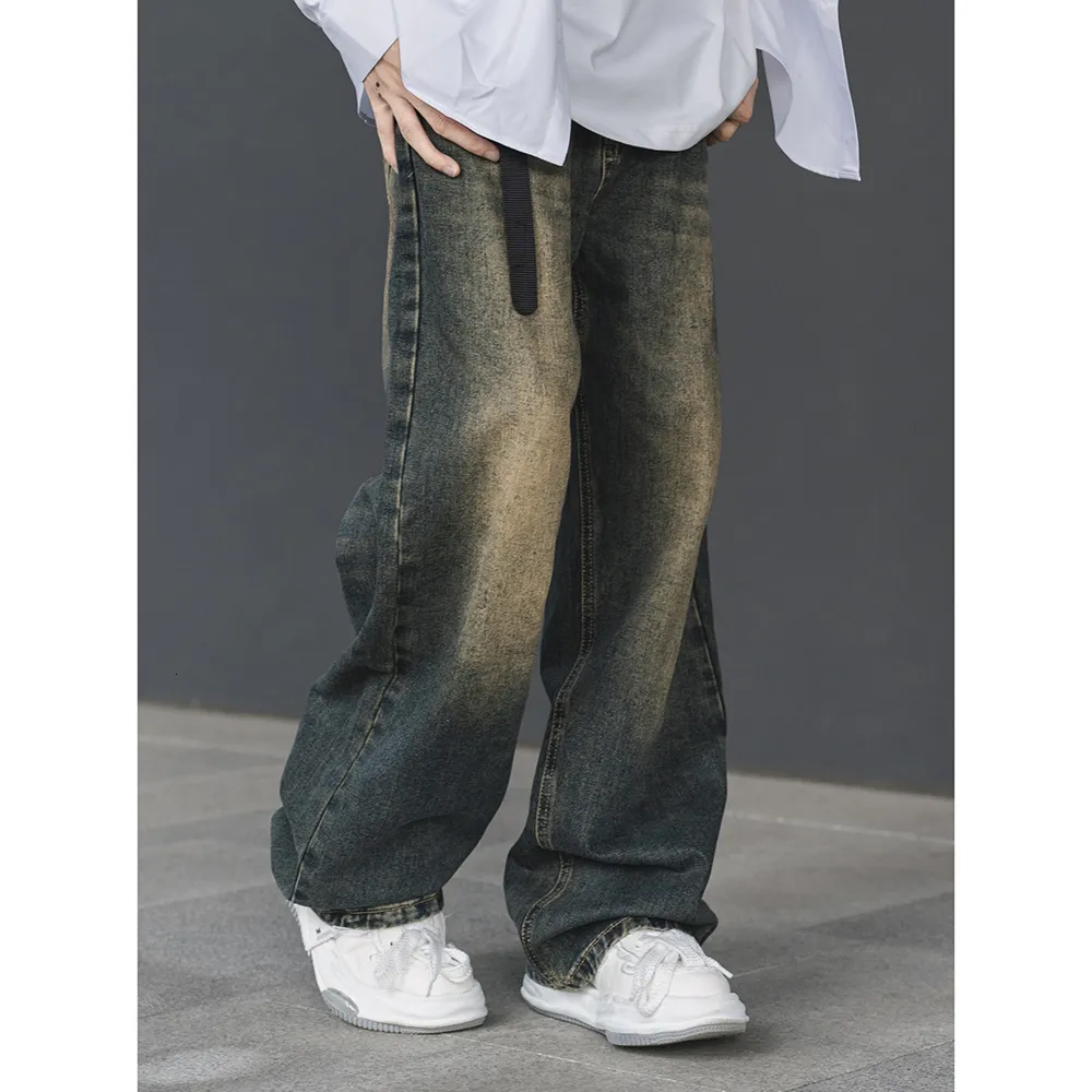 Men's Summer Denim baggy jeans: Versatile, Loose Fit Men's Summer Denim baggy jeans: Versatile, Loose Fit