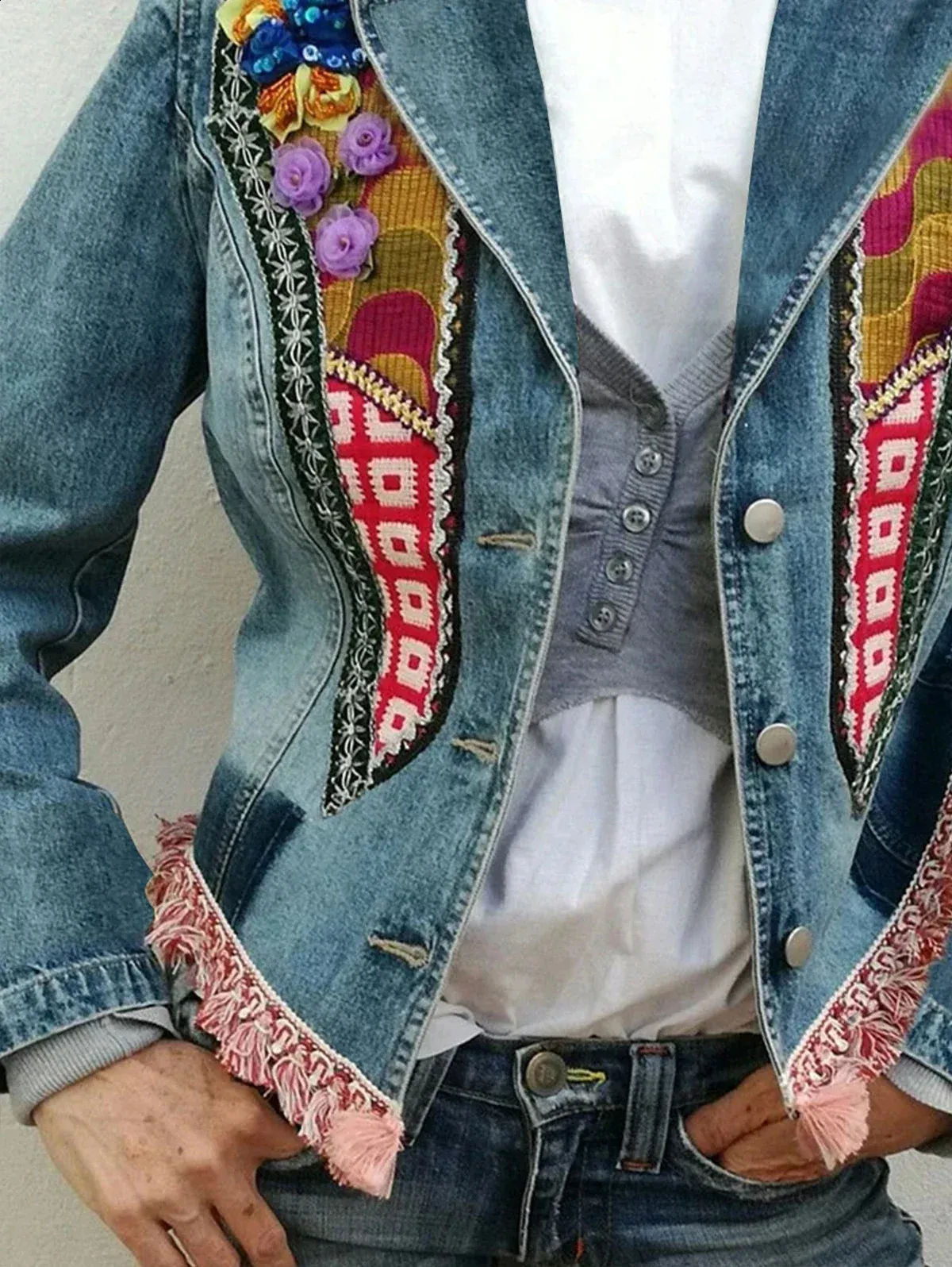 Denim Damen Spitzenjacke C&a Jeans Jacke Jeansjacken Bei C&amp