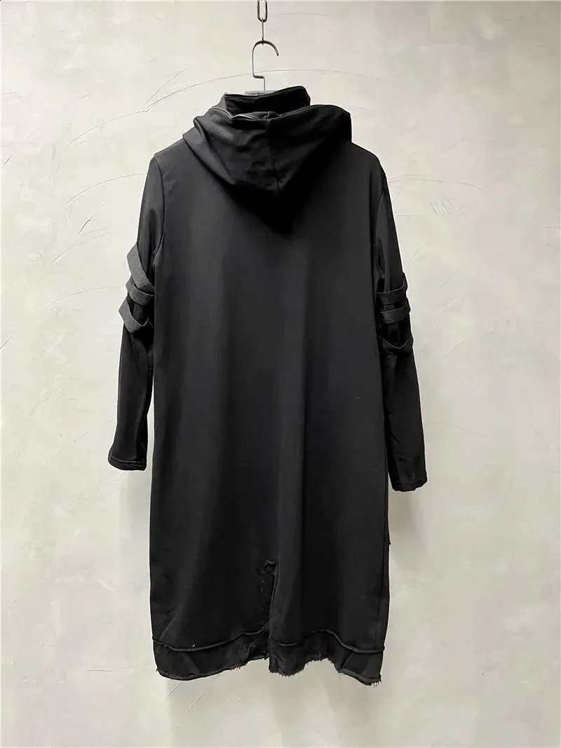 ウール100%Baggy Sleeve Long Coat 黒 VOAAOV】SUPER 100 WOOL BEABER Soutien Collar Long Coat