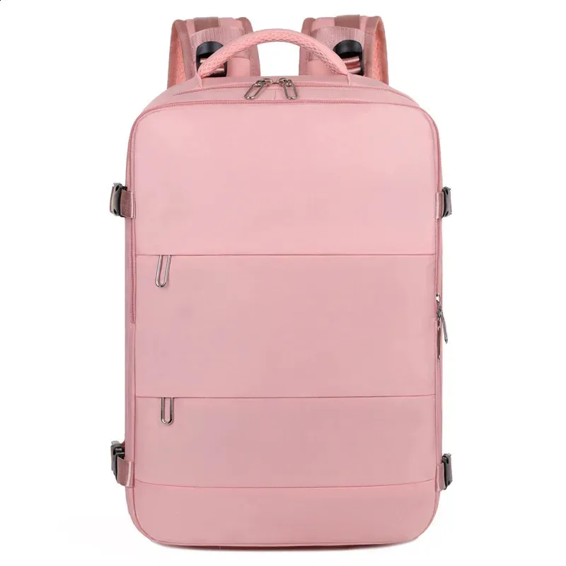 Large Capacity Men Travel Outdoor Laptop BagOxford Solid High School Bags Teen College Collage Student Backpack 240823_voghion.com