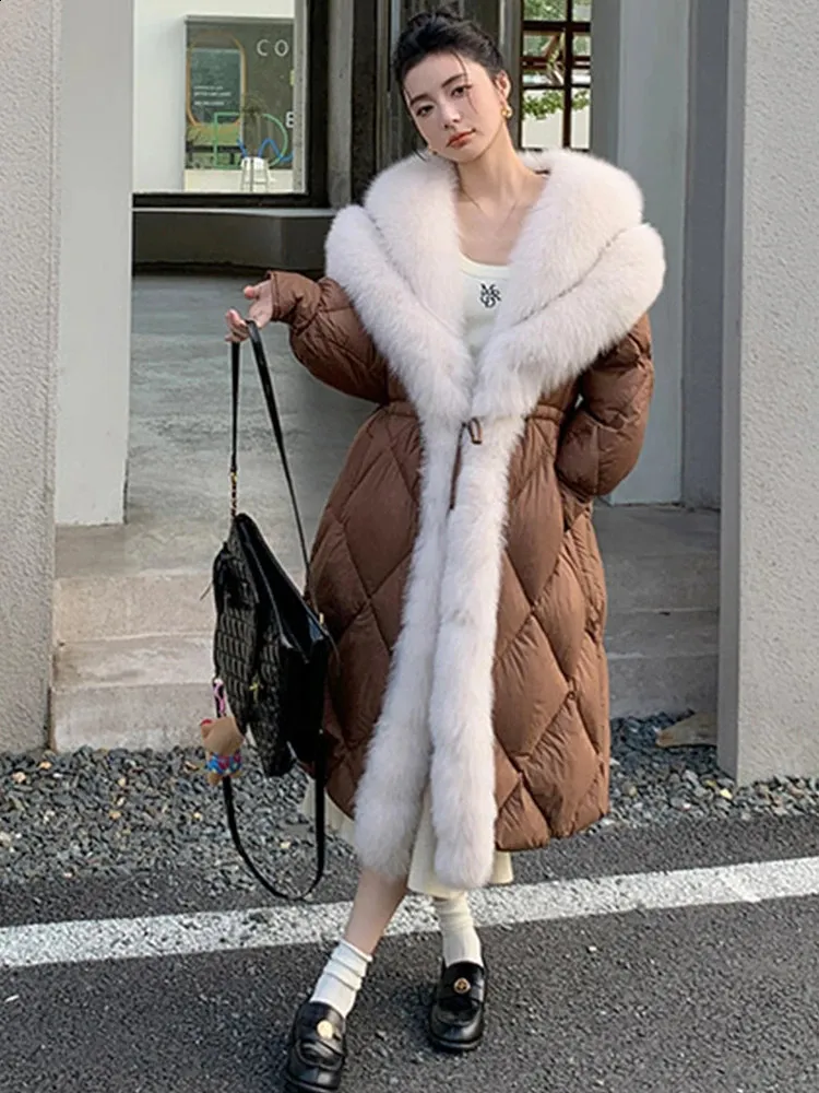winter jacket puffer coat fur collar