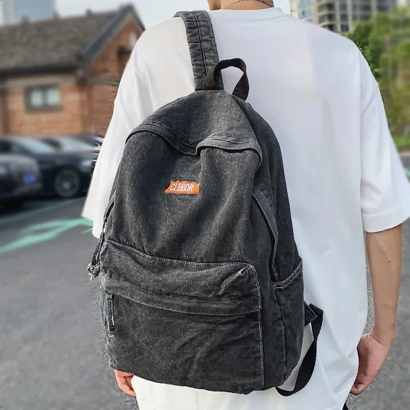 Sac à Dos Léger En Toile Pour Femme Et Homme - Café - Idéal Voyage, École, Université Et Extérieur