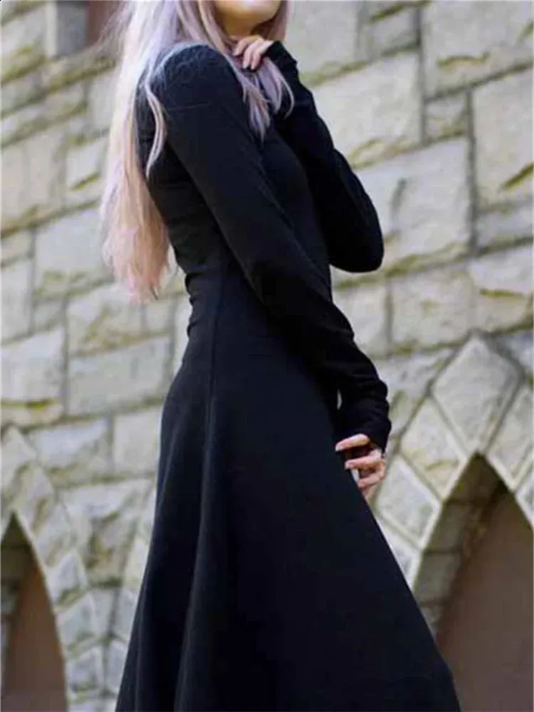 beyonce in black dress Witch Costume | Fun Halloween Adult Costume | Comfortable Performance Stretch | Black main image 1