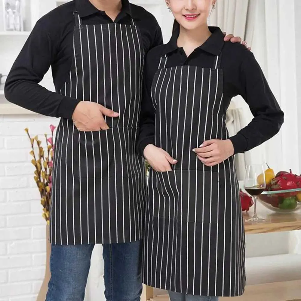 Tablier De Cuisine En Cuir PU Noir - Professionnel, Réglable, Résistant à L'huile - 110 X 80 Cm