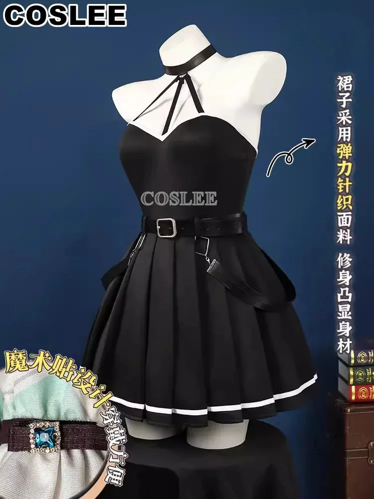 COSLEE Anime Frieren funeral cosplay costume black latex dress uniform for  adult men S-XL from Dhgate Theme Costume - price 214.56