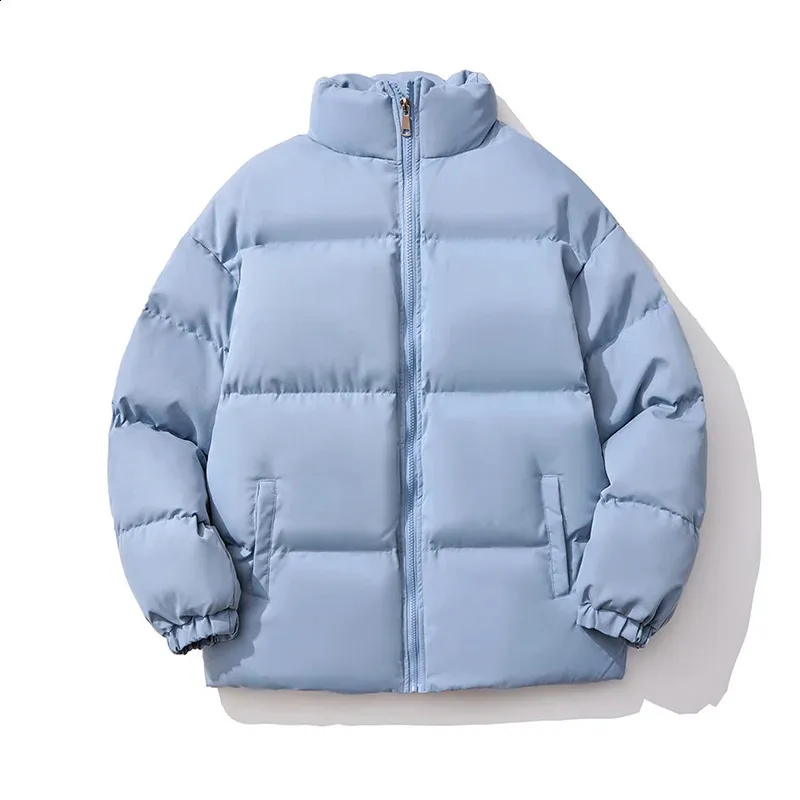 Winter Oversized Stand Collar Thick Warm Oversized Puffer Jacket for Men and Women - Loose Parka Coat for Casual and Formal Wear (240823)