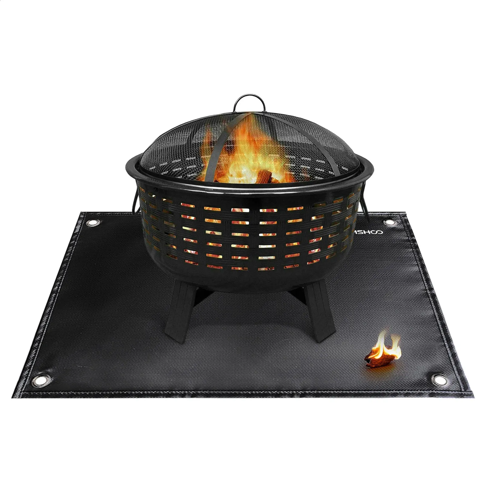 Alfombra De La Parrilla Fireproof Almohadilla De Emparejamiento Del Patio  De La Cubierta Para Acampar, Estufa De Gas, Barbacoa De Madera, 24082024  Por Long07, 10,62 € | DHgate, image size:1600x1600