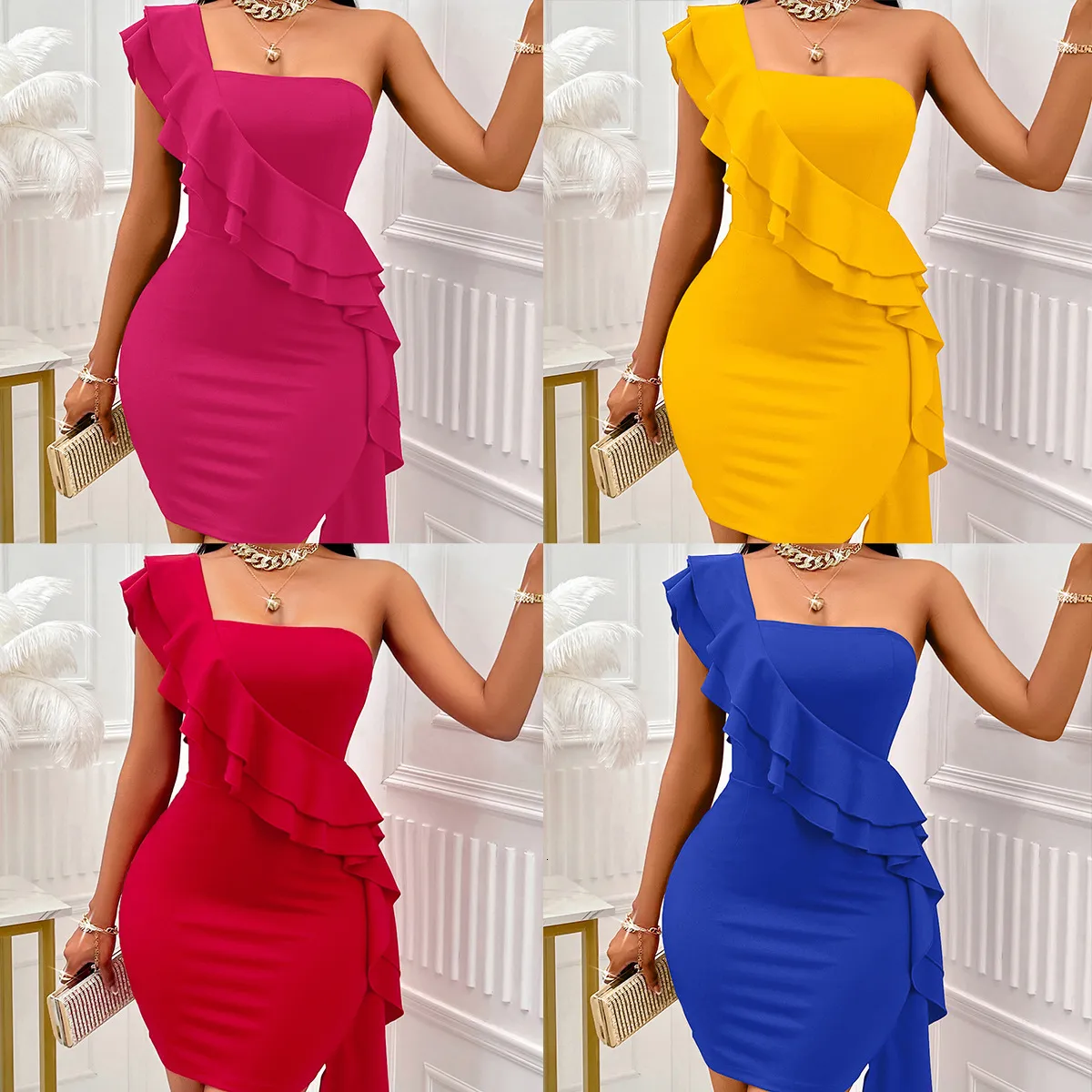 white christmas dresses Black V-Neck Tulle Short Prom Dress, Cute A-Line Long Sleeve Party Dre main image 1