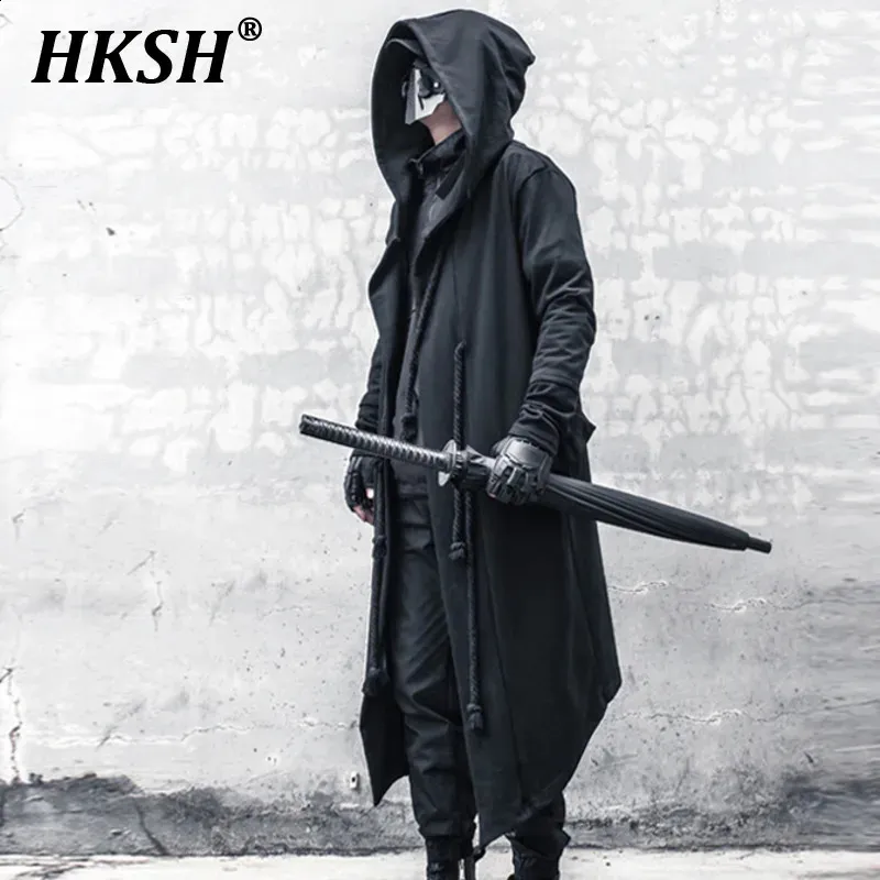 HKSH Men's Gothic Warrior windbreaker jacket Trench HKSH Men's Gothic Warrior windbreaker jacket Trench