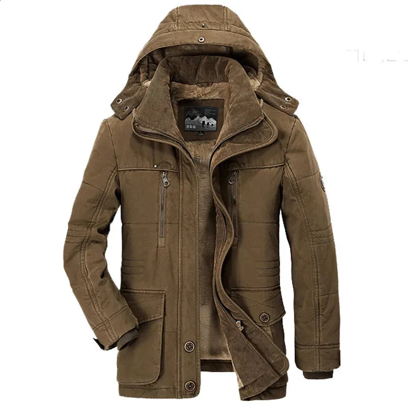 Mens Multi Pocket Cargo Winter Mens Winter Coat Sale With Hood High Quality Long Down Jacket For Casual Warmth 7XL From Eshinestore 31.43 DHgate.Com