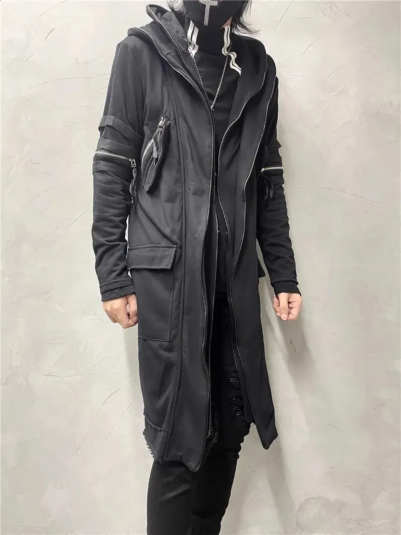 ADRER tielocken long coat 黒 M 1000枚限定 新品 cation melange stand collar tielocken long coat / カチオン