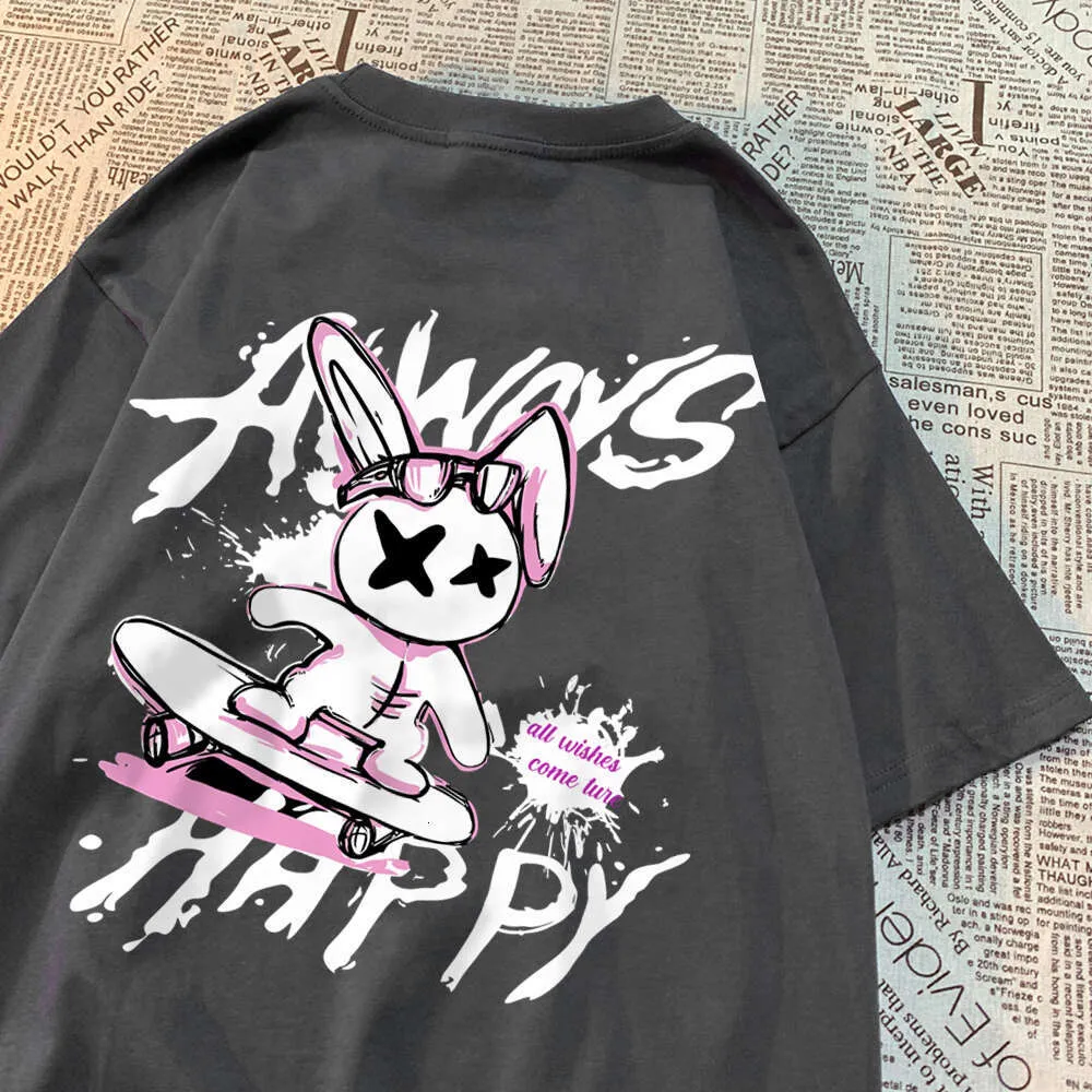 Oversized Rabbit Tee Shirt: Soft Cotton, Breathable Fashion T-Shirt for ...