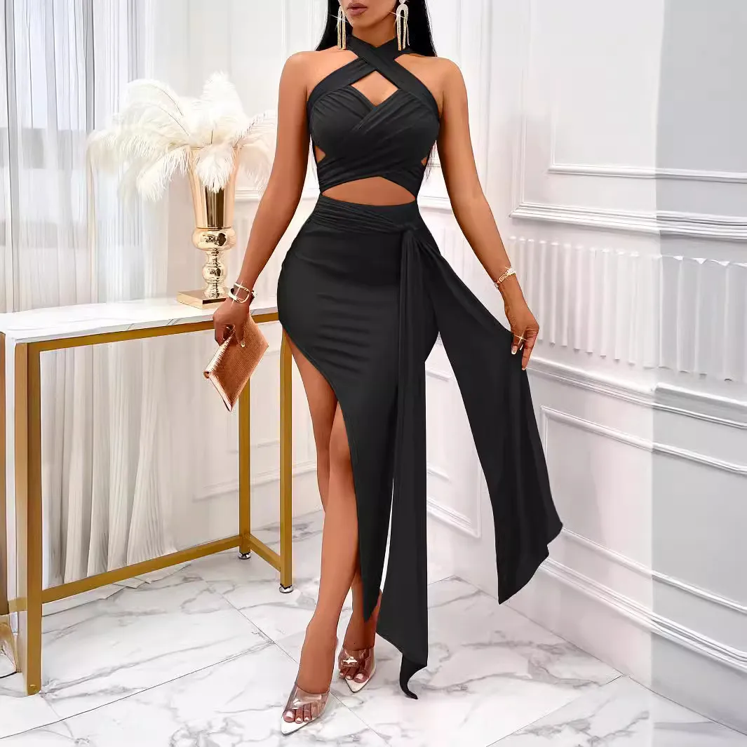 Robe élégante Sans Manches Pour Femme Taille 46 - Multicolore Damas - Occasion Très Bon état