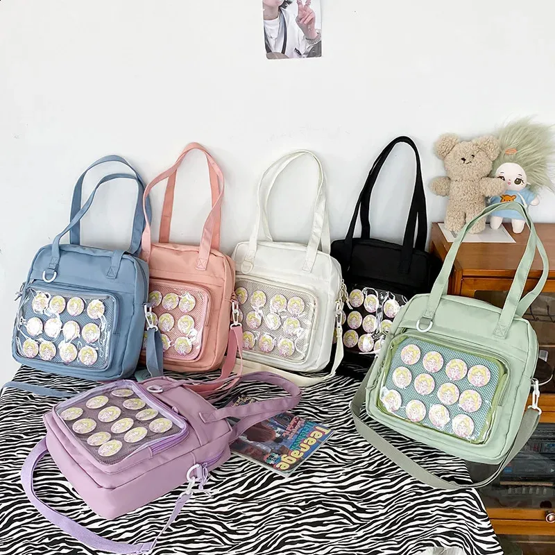ITA BAG KAWAII Cuir Japanese Sac Avec Insert Et épingle De
