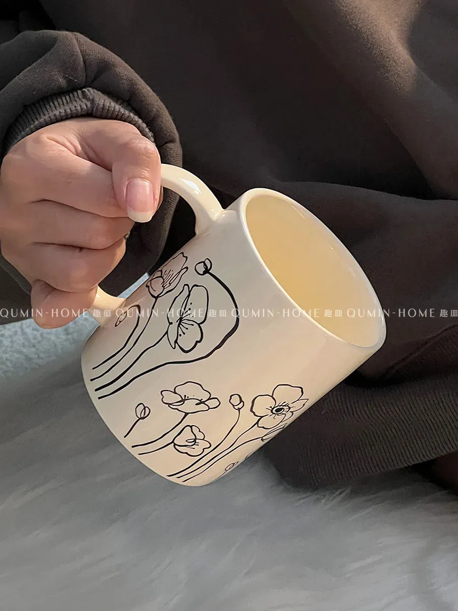 8 oz porcelain coffee mugs Latte Mug (8oz)  AscasoUSA