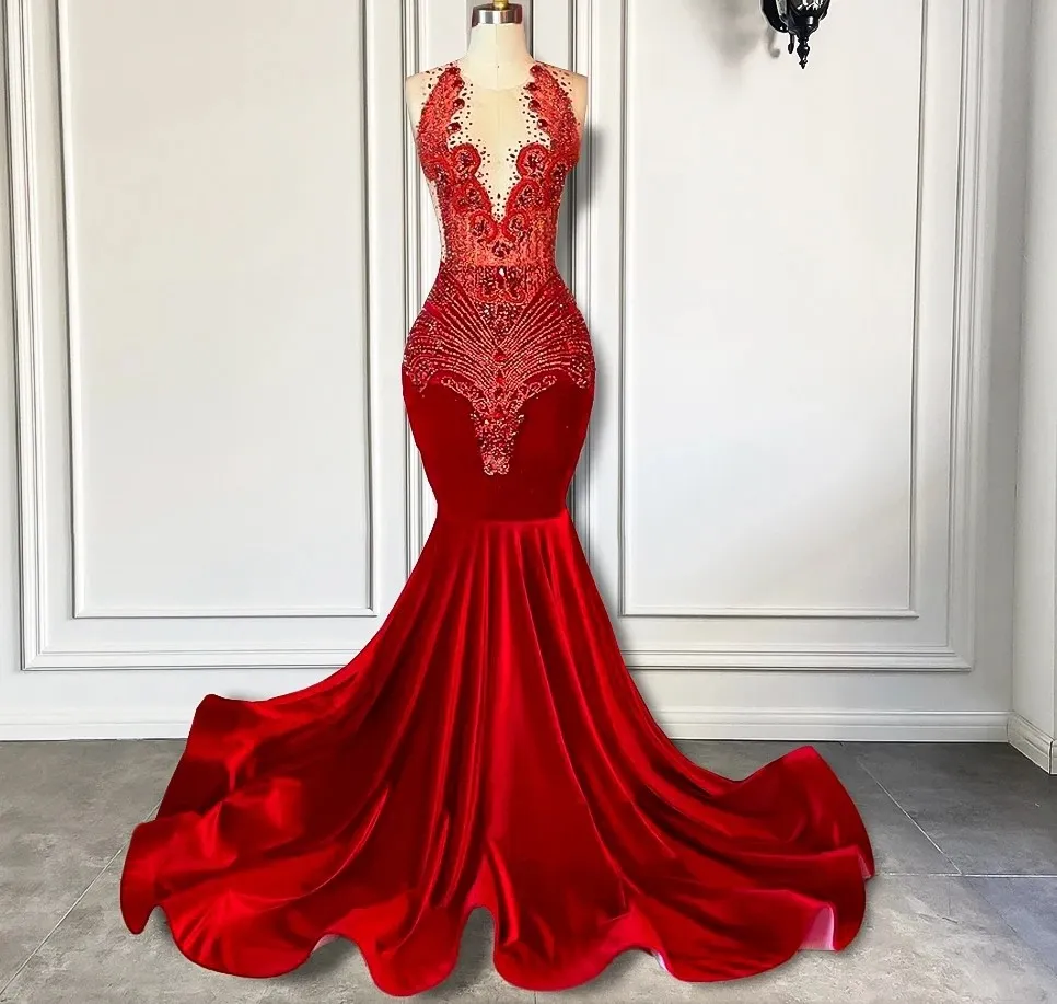 Luxe Sprankelende Kralen Diamant Zeemeermin Avond Formele Gala Jurken Van 189 2 DHgate